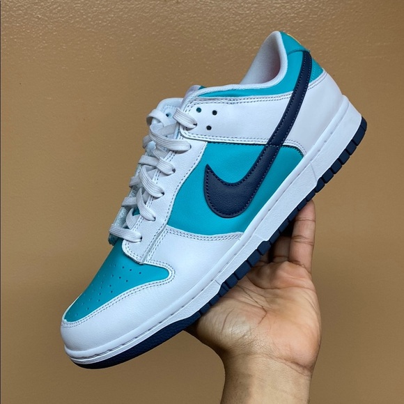 Nike Dunk Low “Dusty Cactus/Thunder Blue/White/Racer Pink/Laser Orange” - Picture 11 of 17